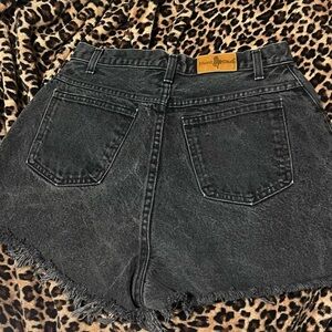 Vintage Hunt Club Black Denim Women's Shorts